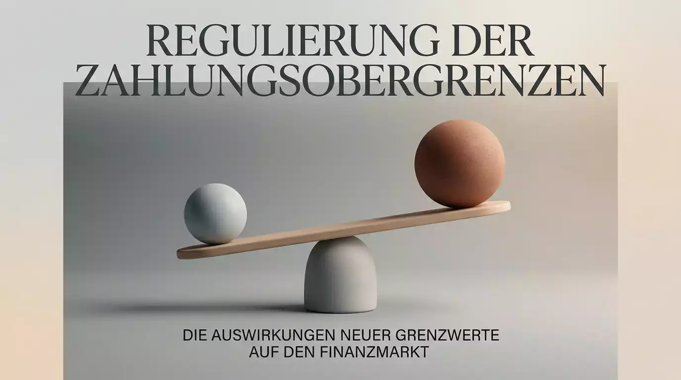 Stilisierte Darstellung einer Waage mit zwei unterschiedlich gewichteten Behältern als Sinnbild für Auszahlungsgrenzen