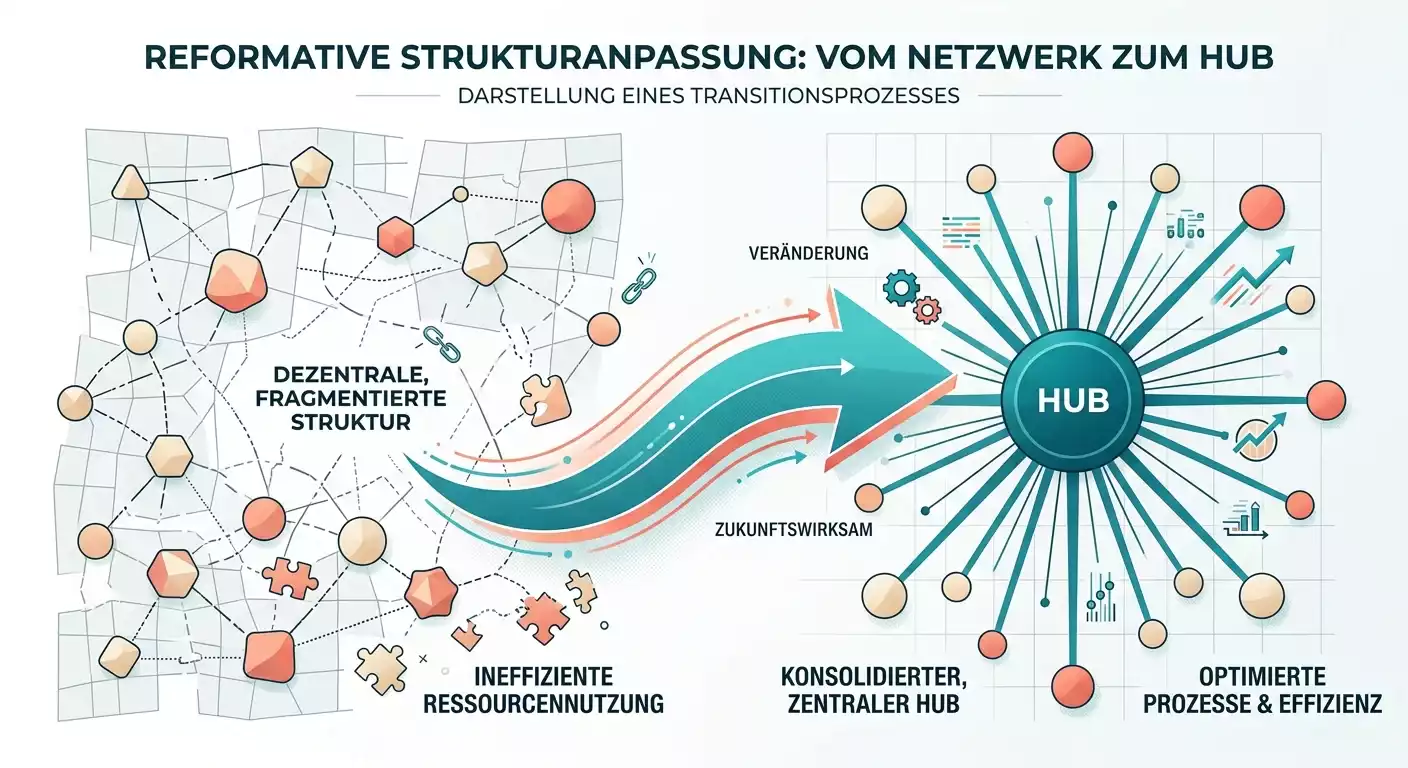 Visualisierung der Curaçao-Reform mit Übergang vom Master-Sublizenz-Modell zur Direktlizenz durch die Gaming Authority