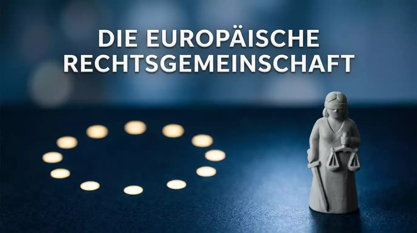 Stilisierte EU-Sterne und Justizia-Symbol als Verweis auf das EuGH-Verfahren C-440/23